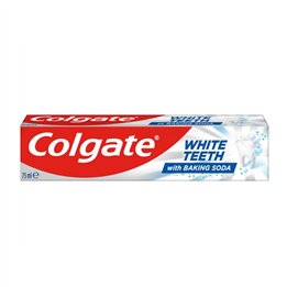 Colgate White Teeth Dentifrico Baking Soda 75ml - unisex - Teknashop Ltd