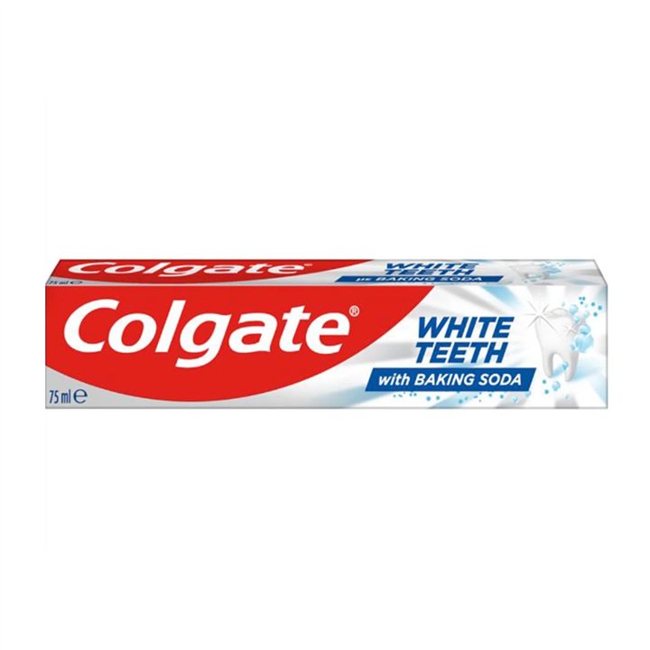 Colgate White Teeth Dentifrico Baking Soda 75ml - unisex - Teknashop Ltd