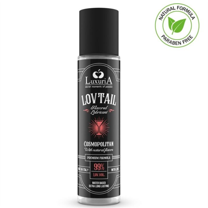 INTIMATELINE - LUXURIA LOVTAIL WATER BASED LUBRICANT COSMOPOLITAN 60 ML - D-230931 - Teknashop Ltd