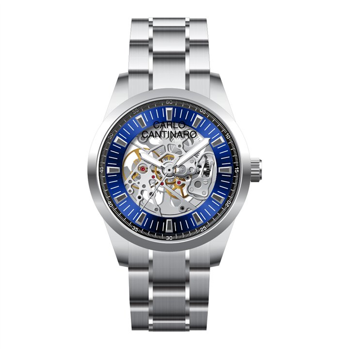 Carlo Cantinaro CC1005MB003 Men's Watch Automatic - CC1005MB003 - Teknashop Ltd