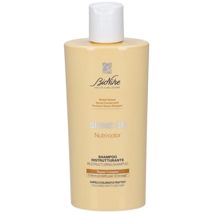 BioNike, Shine On Nutri, Post Colour Shampoo, Color Protection & Nourishing, 200 ml - Teknashop Ltd