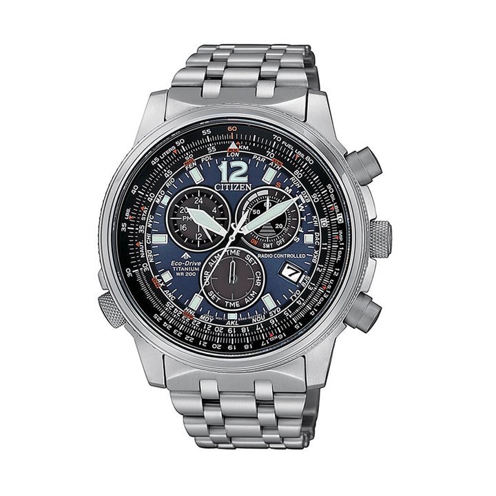 CITIZEN MOD. CRONO PILOT SUPER TITANIUM - WW.CB5850-80L - Teknashop Ltd