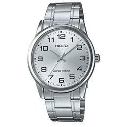 CASIO COLLECTION Mod. ONLY TIME - SILVER - WW.MTP-V001D-7BUDF - Teknashop Ltd