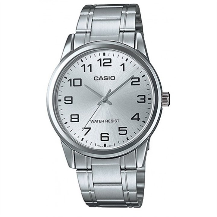 CASIO COLLECTION Mod. ONLY TIME - SILVER - WW.MTP-V001D-7BUDF - Teknashop Ltd