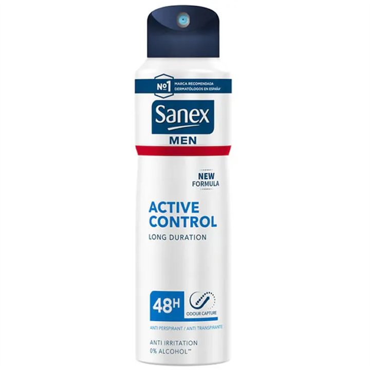 Sanex Men Active Control 48h Deodorant Spray 200ml  - unisex - Teknashop Ltd