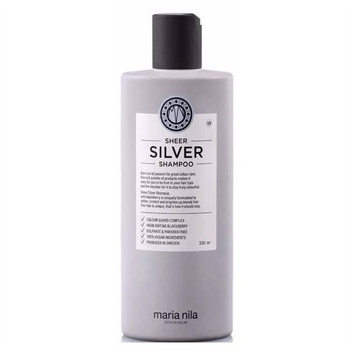 Maria Nila - Sheer Silver Shampoo 350ml - unisex - Teknashop Ltd