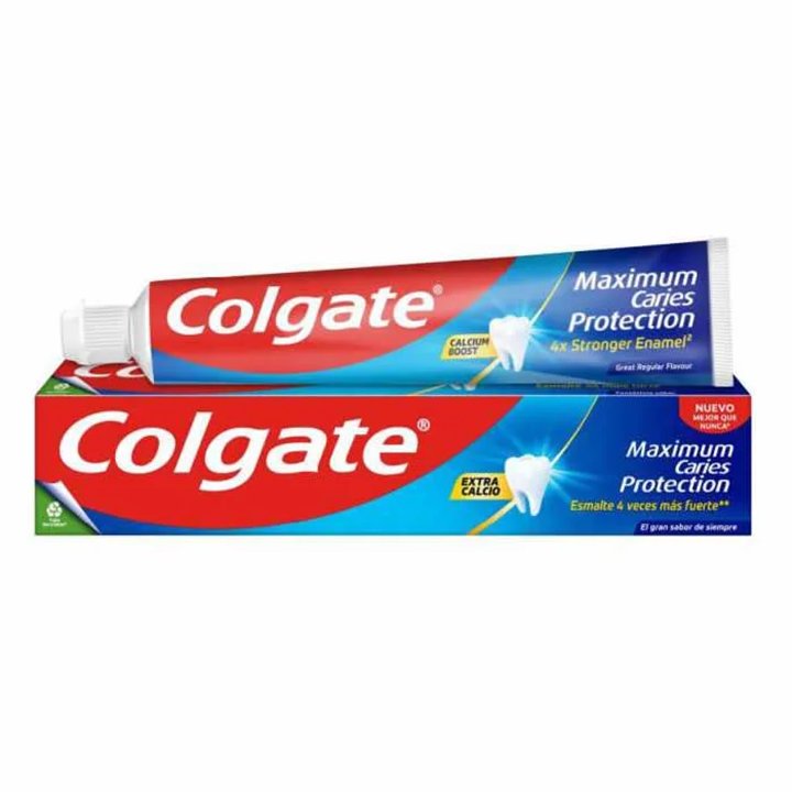 Colgate Maximum caries protection extra calcio 75ml - unisex - Teknashop Ltd