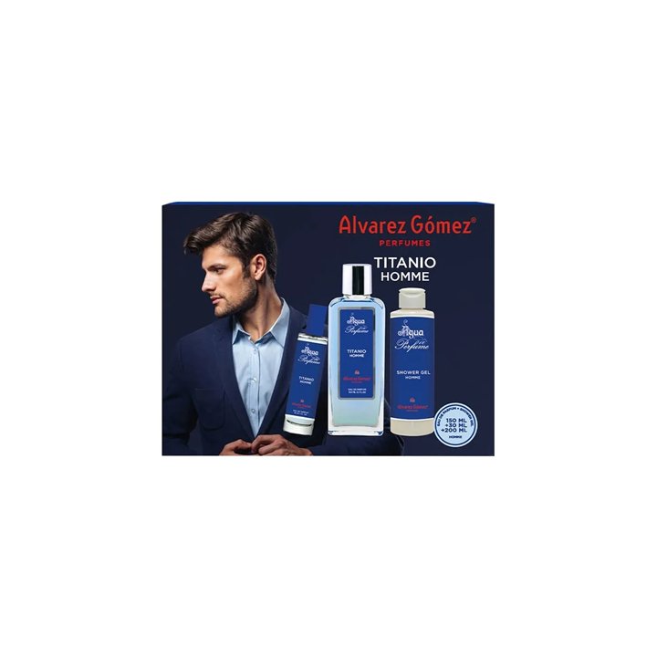 Alvarez Gómez Alv Gomez Agua De Perfume Homme Edp 150ml Titanio Sets - unisex - Teknashop Ltd