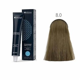 Indola Permanent Caring Color 8.0 60ml - unisex