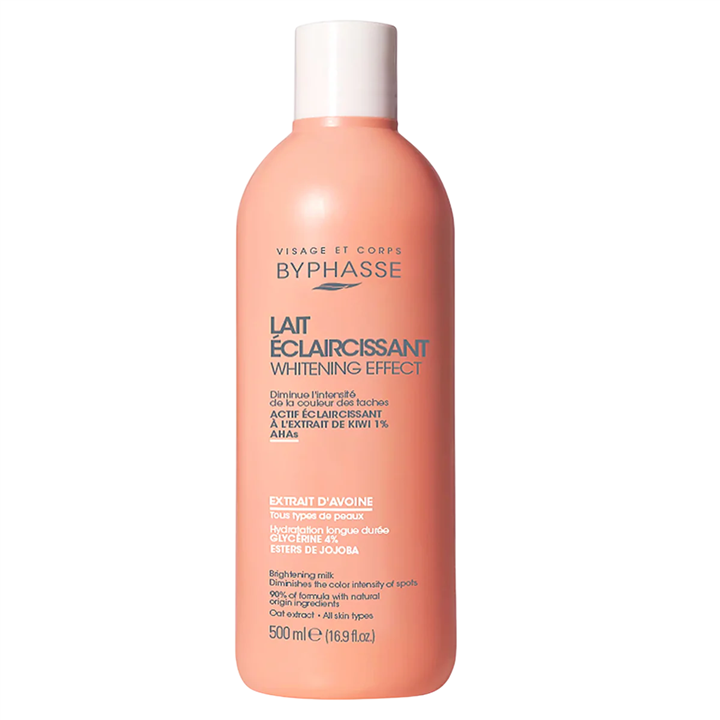 Byphasse, Byphasse, Oat Extract, Whitening, Body Milk, 500 ml