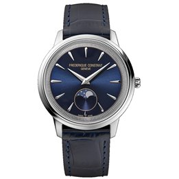 FREDERIQUE CONSTANT Mod. MONETA MOONPHASE - WW.FC-206N3S6 - Teknashop Ltd