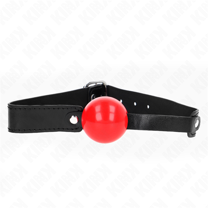 KINK - SOFT TPE BALL 4 CM GAG MODEL 1 66 x 2.5 CM ADJUSTABLE 41-61 CM - D-240868