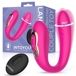 Lanty Couples Toy with 360º Oscillation and Remote Control - U-471