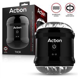 Thor Double Sided Vibrating Masturbator - AC-685