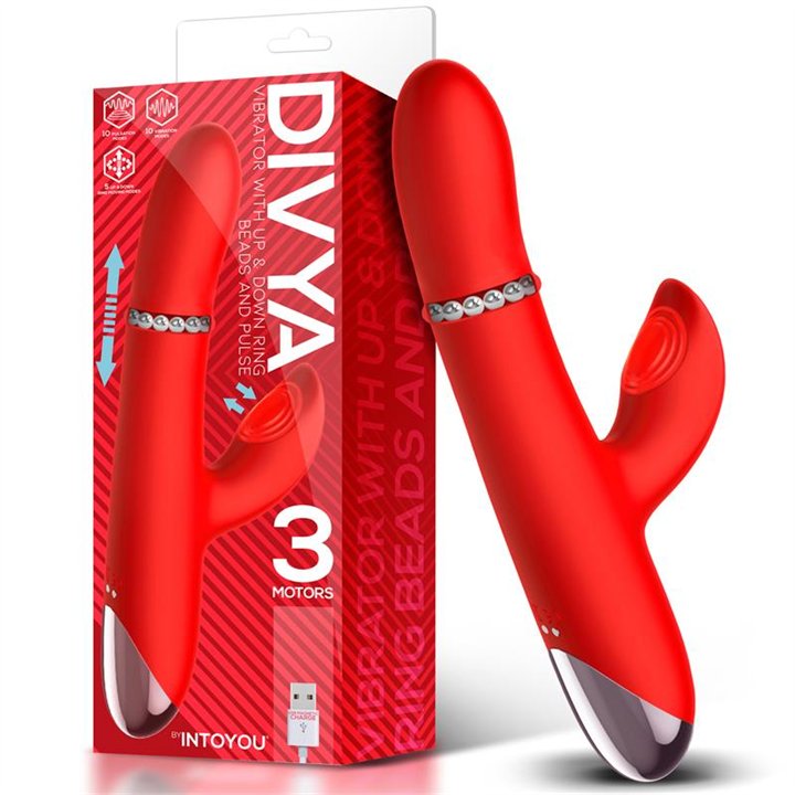 Divya Vibe with Up and Down Internal Ring Beads and Pulsation Magnetic USB - IN-924 - Teknashop Ltd