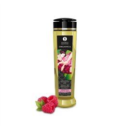 Organic Massage Oil Raspberry 240 ml - 697309013413