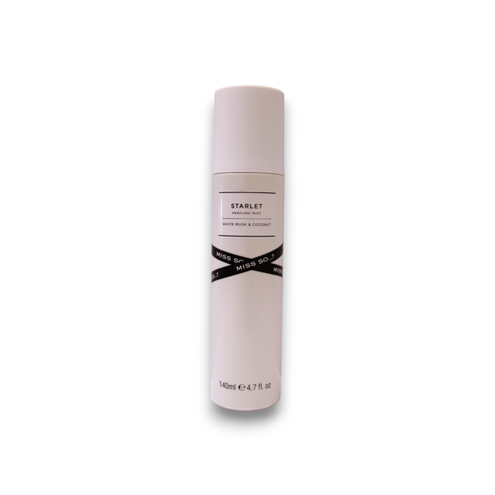 Starlet, Miss So...?, Mist Spray, White Musk & Coconut, 140 ml - Teknashop Ltd