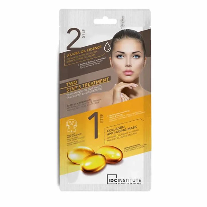 Idc Institute Two Steps Treatment Collagen Anti-aging Mask - unisex - Teknashop Ltd