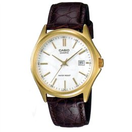 CASIO COLLECTION Mod. DATE LEATHER - WHITE - WW.MTP-1183Q-7ADF