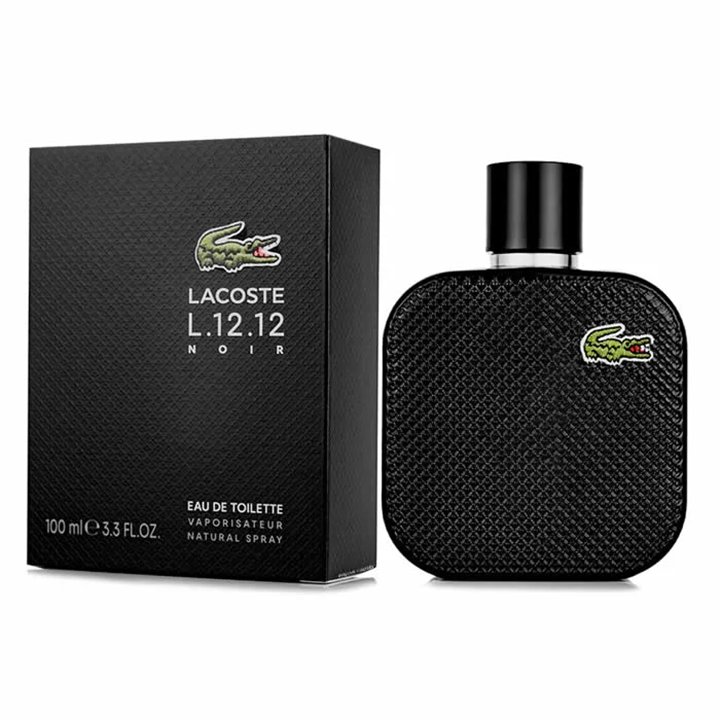 Lacoste L.12.12 Noir Eau De Toilette Spray 100ml - unisex - Teknashop Ltd