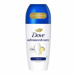 Dove Advanced Care Original 72h Antiperspirant Roll-On Deodorant 0% Alcohol 50ml - unisex