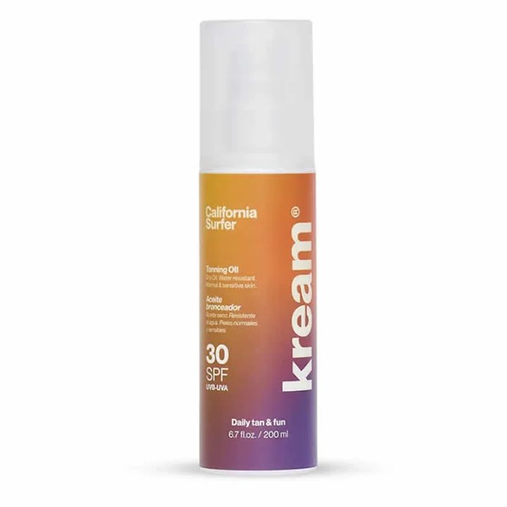 Kream California Surfer Tanning Oil Spf30 200ml - unisex - Teknashop Ltd