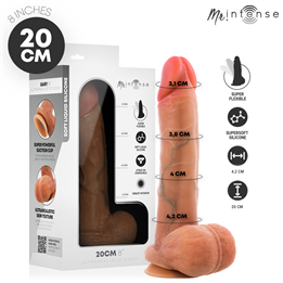 MR INTENSE - GARY M ULTRA-REALISTIC SILICONE COCK WITH TESTICLES 20 CM -Ø- 4.2 CM - D-245160