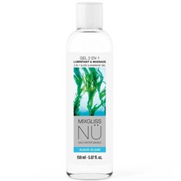 MIXGLISS - 2 IN 1 WATER-BASED LUBRICANT AND MASSAGE GEL NURU ALGAE 150 ML - D-246260