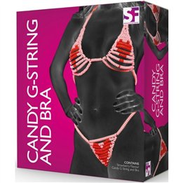 SPENCER & FLEETWOOD - CANDY LOVERS G-STRING AND BRA - D-242602
