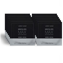 MIXGLISS - MAX ANAL DILATOR LUBRICANT PACK 12 SINGLE DOSE 4ML - D-210246