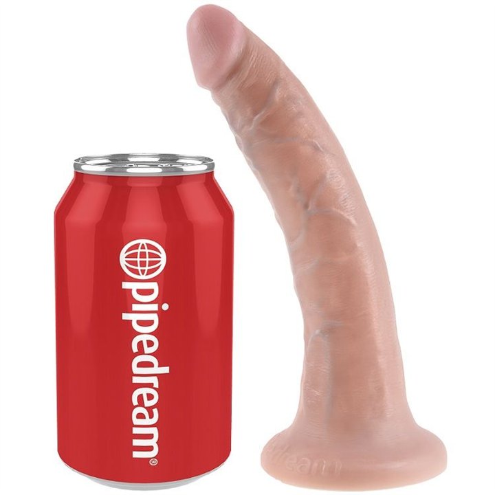 KING COCK - 7 DILDO FLESH 17.8 CM - PD5502-21 - Teknashop Ltd