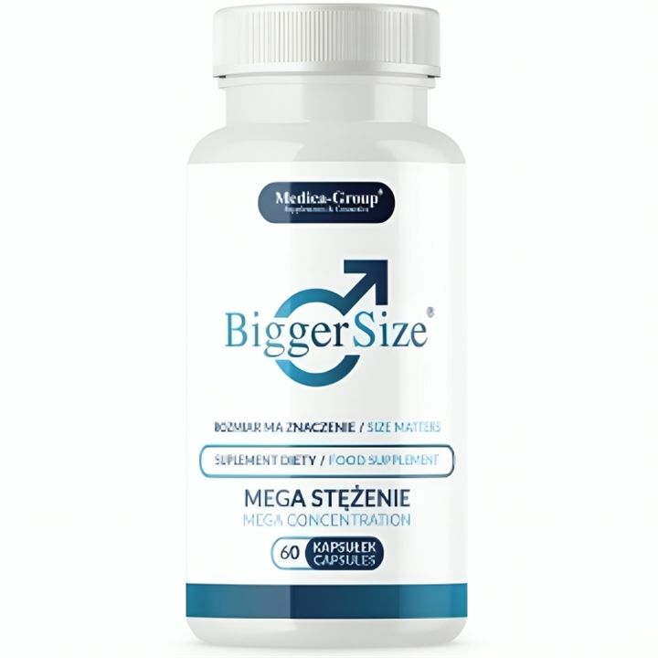 MEDICA GROUP - BIGGER SIZE PENIS ENLARGEMENT 60 CAPSULES - D-244359