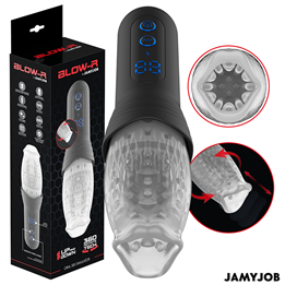 JAMYJOB - BLOW-R MASTURBATOR WITH THRUSTING AND ROTATION - D-245126