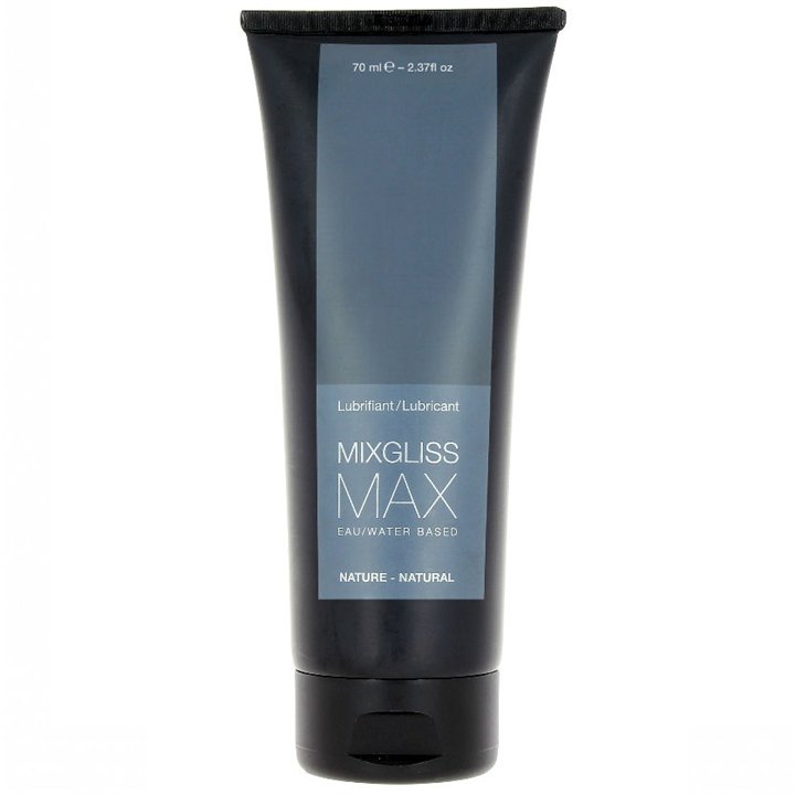 MIXGLISS - MAX NATURAL WATER-BASED ANAL LUBRICANT 70 ML - D-210244