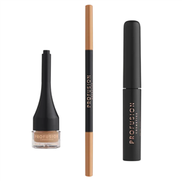Set Profusion Cosmetics: Ultimate Brow Sculpt, Eyebrow Gel, Blonde, 1.8 g + Ultimate Brow Sculpt, Defining, Eyebrow Cream Pencil