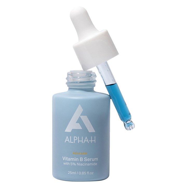 Alpha-H, Vitamin B, Hydrating, Plumping, Protecting, Morning & Evening, Serum, For Face, 25 ml - Teknashop Ltd