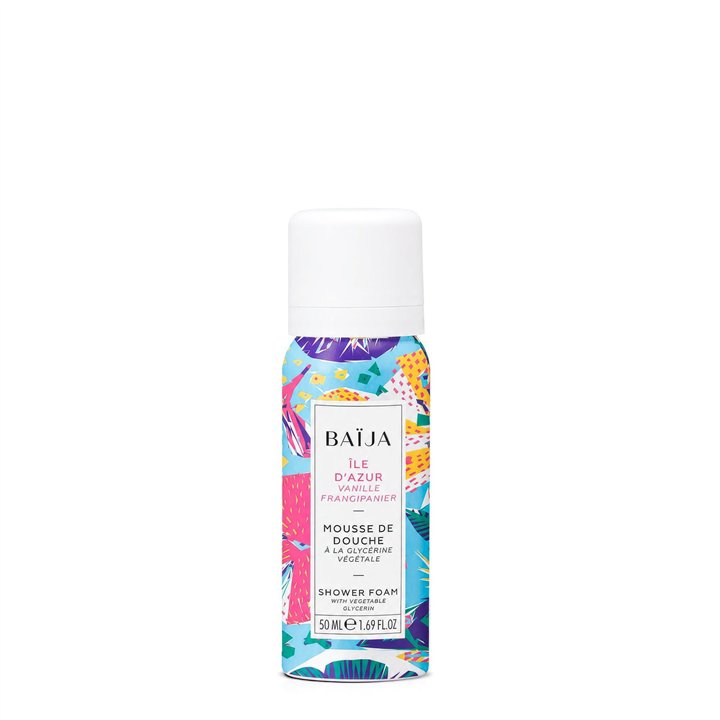 Baija, Ile D Azur, Cleansing & Hydrating, Shower Mousse, 50 ml - Teknashop Ltd