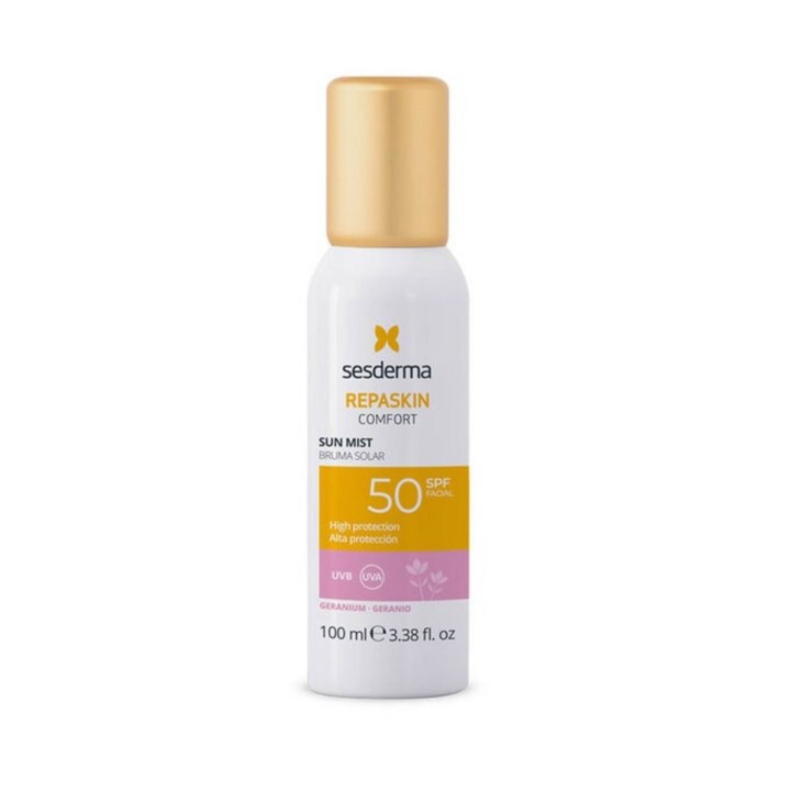 Sesderma, Repaskin Confort, Geranium, Protecting, Before Sun Exposure, Spray, For Face, SPF50, 100 ml