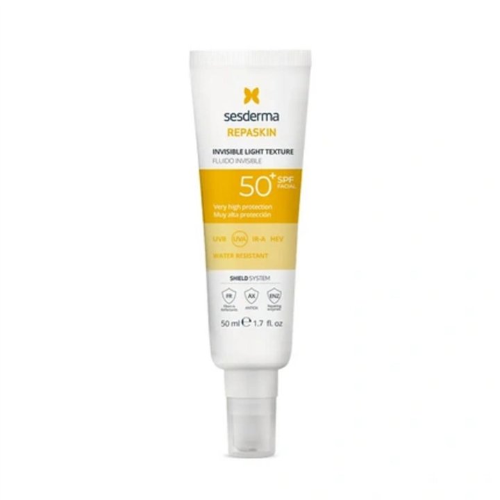 Sesderma, Repaskin, Protecting & Repairing, Before Sun Exposure, Fluid, For Face, SPF 50, 50 ml