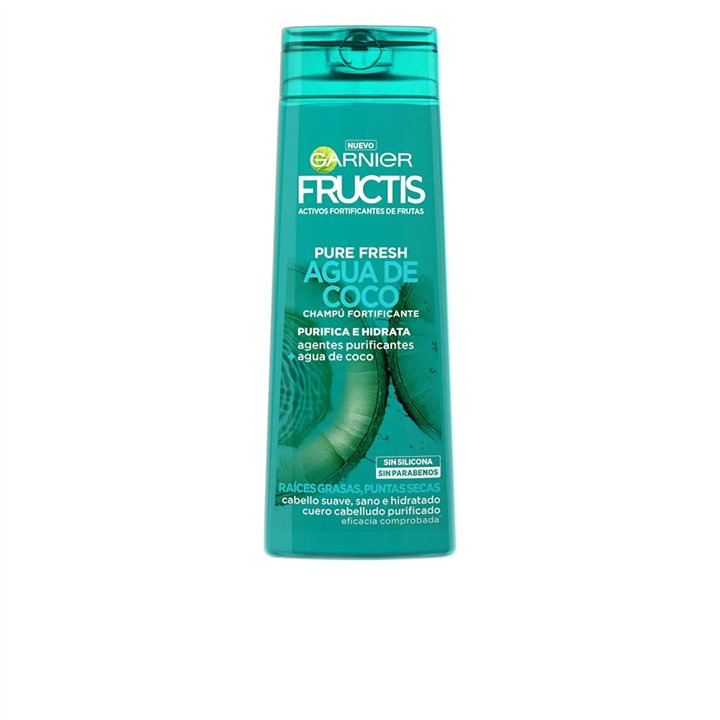 Garnier Fructis Pure Fresh Fortifying Coconut Water Shampoo 360ml - unisex - Teknashop Ltd