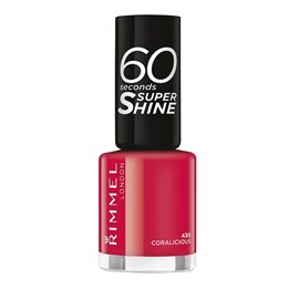 Rimmel London 60 Seconds Super Shine Nail Lacquer 430 Coralicious - unisex