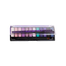 Rimmel London Magnif'Eyes Eyeshadow Palette 008 Electric Violet 12 Shades - unisex