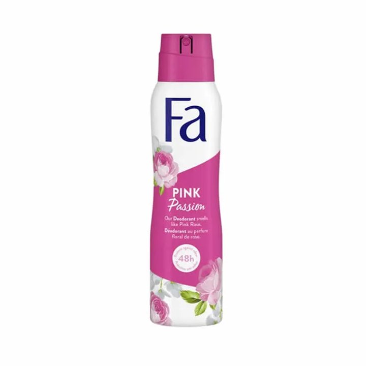 Fa Pink Passion Deodorant Spray 150ml - unisex - Teknashop Ltd