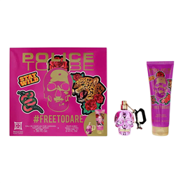 Set Police: To Be Free To Dare, Hydrating, Body Lotion, 100 ml + To Be Free To Dare, Eau De Parfum, For Women, 40 ml