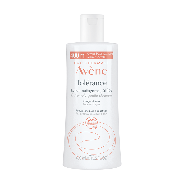 Avene, Tolerance, Gentle Cleansing, Cleansing Lotion, For Face, 400 ml