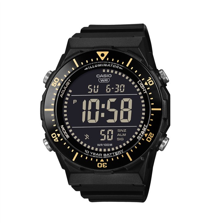 CASIO COLLECTION Mod. DIVER - New Case LCD - BLACK - WW.AE-1700H-1BVEF