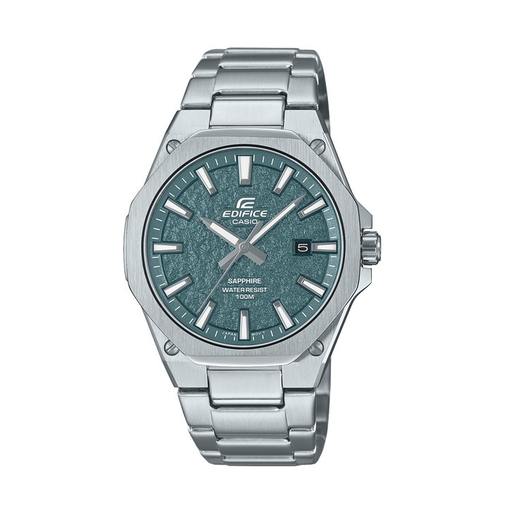 CASIO EDIFICE Mod. CLASSIC SLIM - PETROL BLUE - WW.EFR-S108DE-3AVUEF