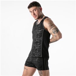 LOCKER GEAR - FULL MILITARY ACCESS TANKTOP BLACK L - D-246700 - Teknashop Ltd
