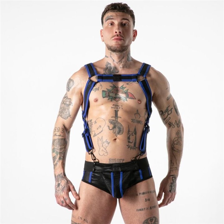 LOCKER GEAR - FULL MILITARY ACCESS HARNESS BLUE S/M - D-246664