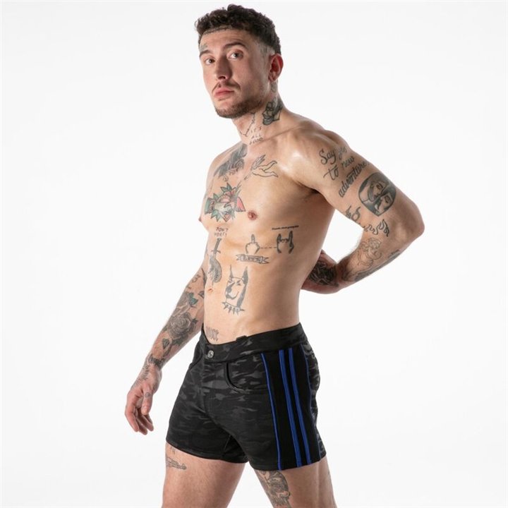 LOCKER GEAR - FULL MILITARY ACCESS SHORT BLUE L - D-246676 - Teknashop Ltd